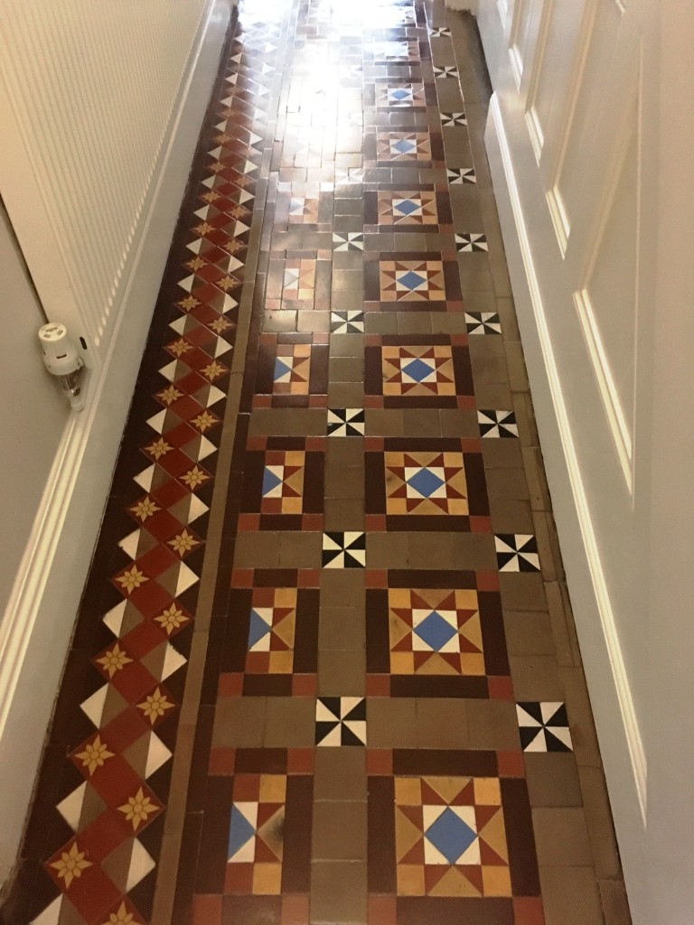 Victorian Hallway After Cleaning and Sealing in Ulverston