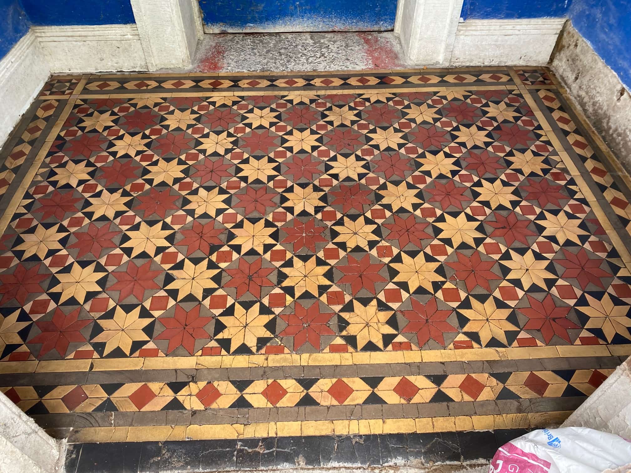 Damaged Victorian Floor After Restoration Ulverston