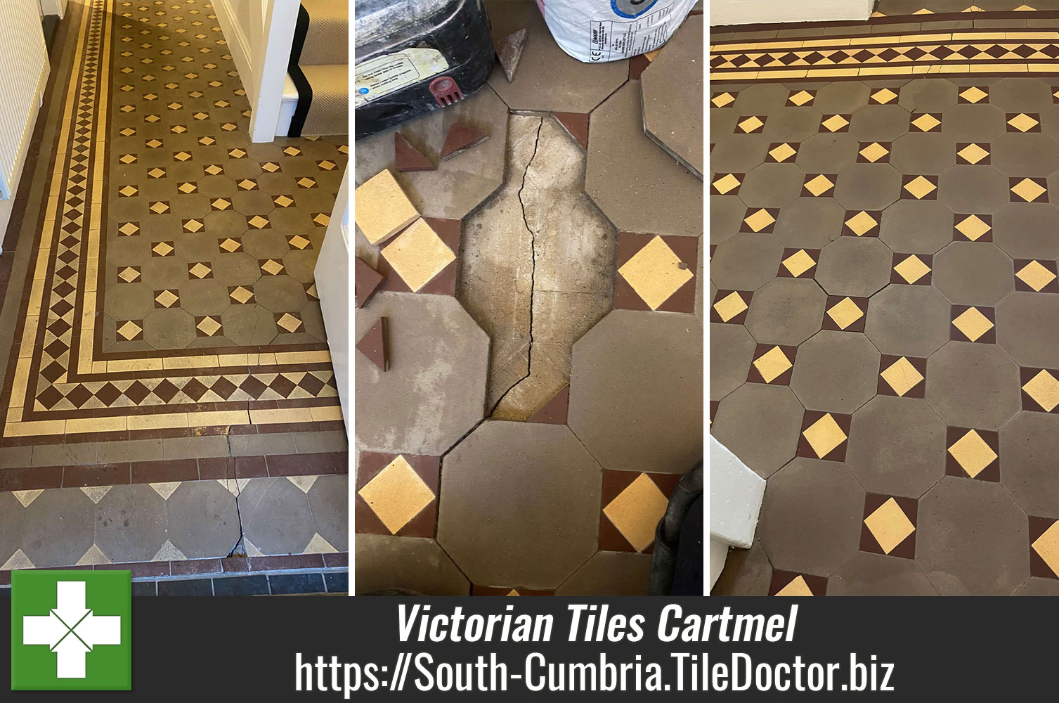 Victorian Tiled Floor Renovation Cartmel